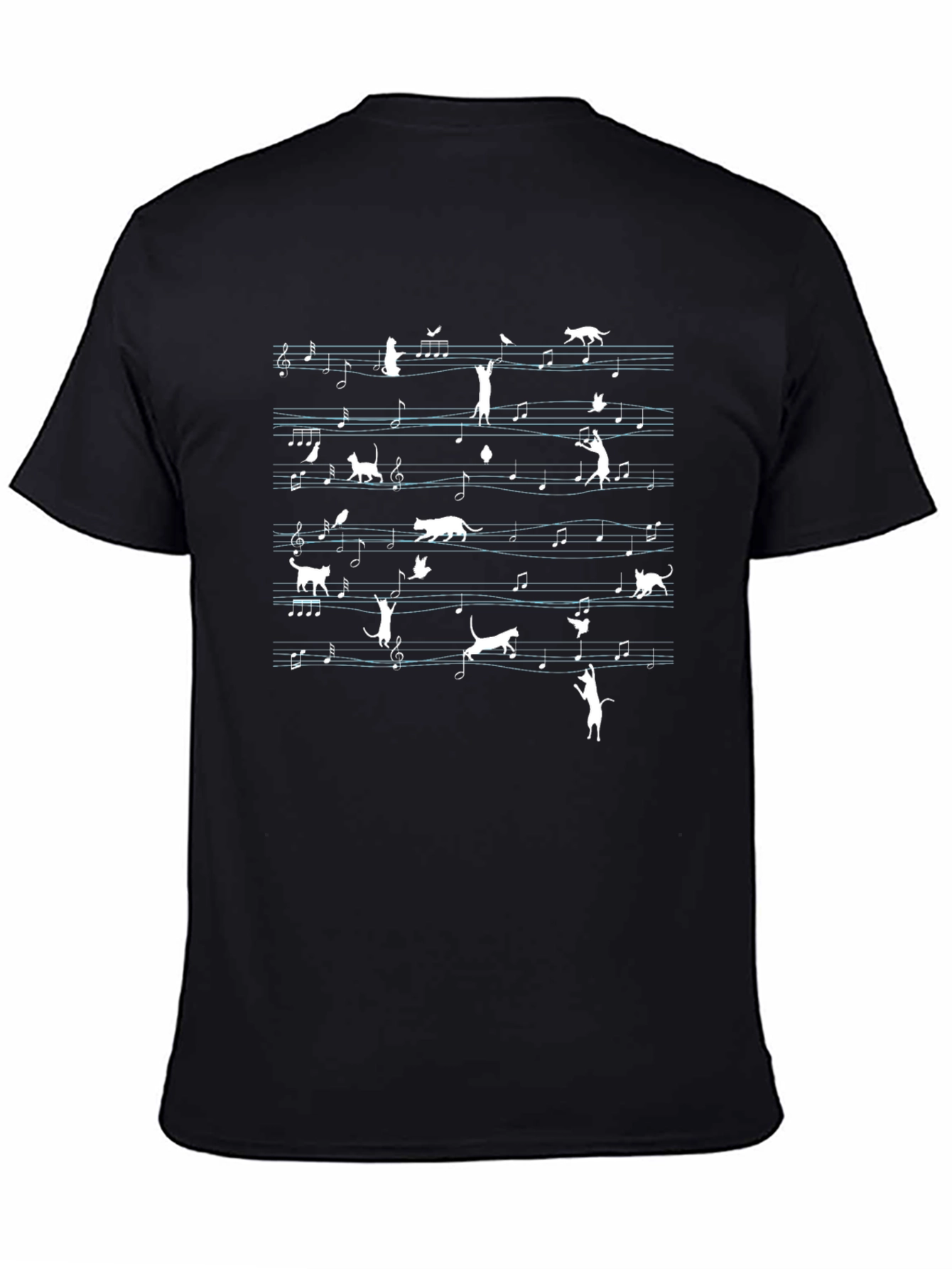 Cats and Music T-Shirt