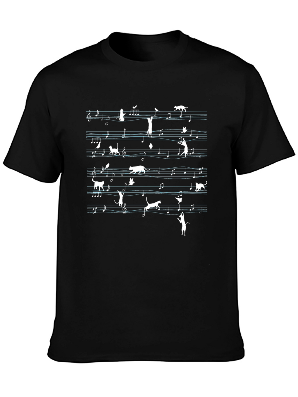 Cats and Music T-Shirt