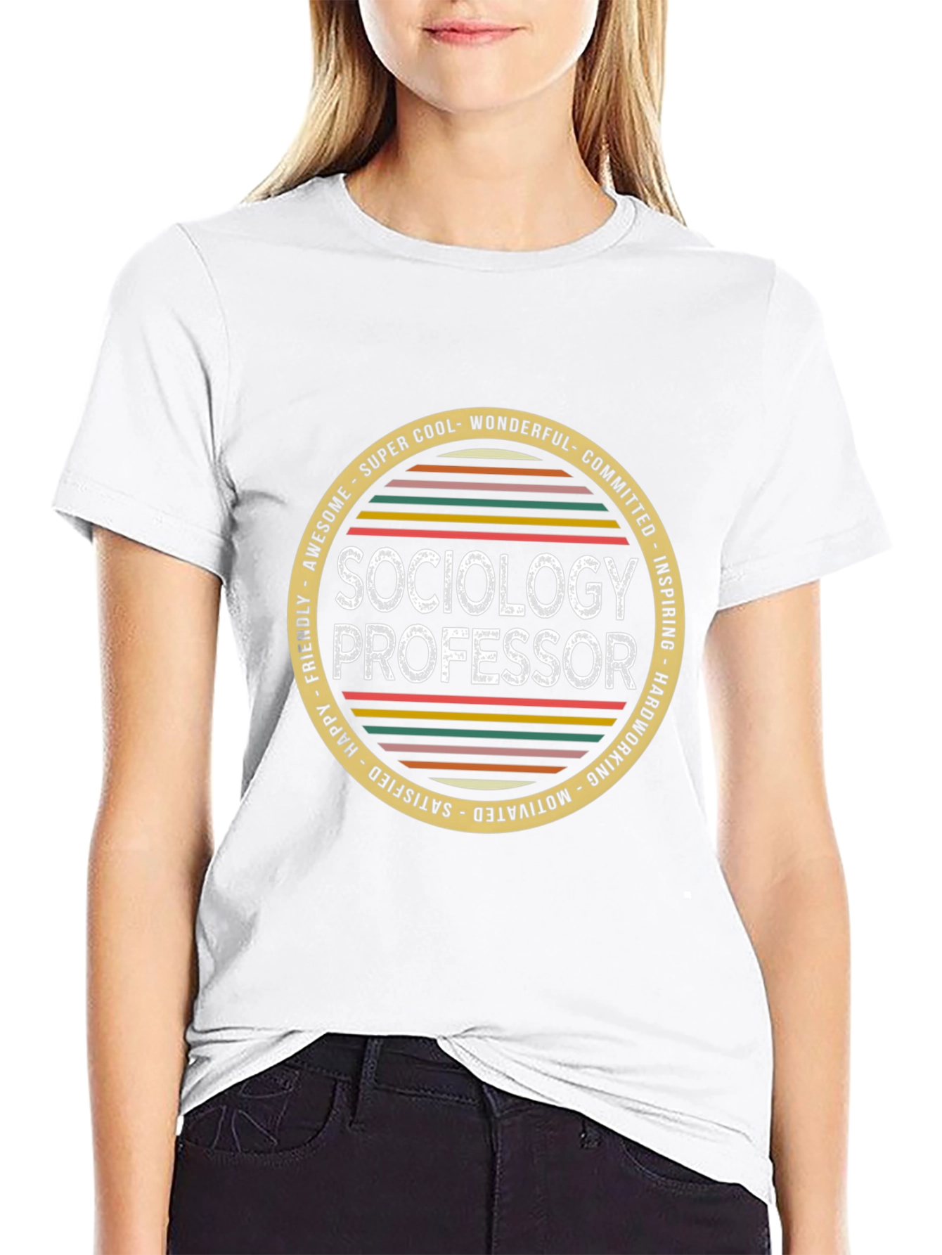 Sociology Professor T-Shirt - Awesome Cool Wonderful Tee