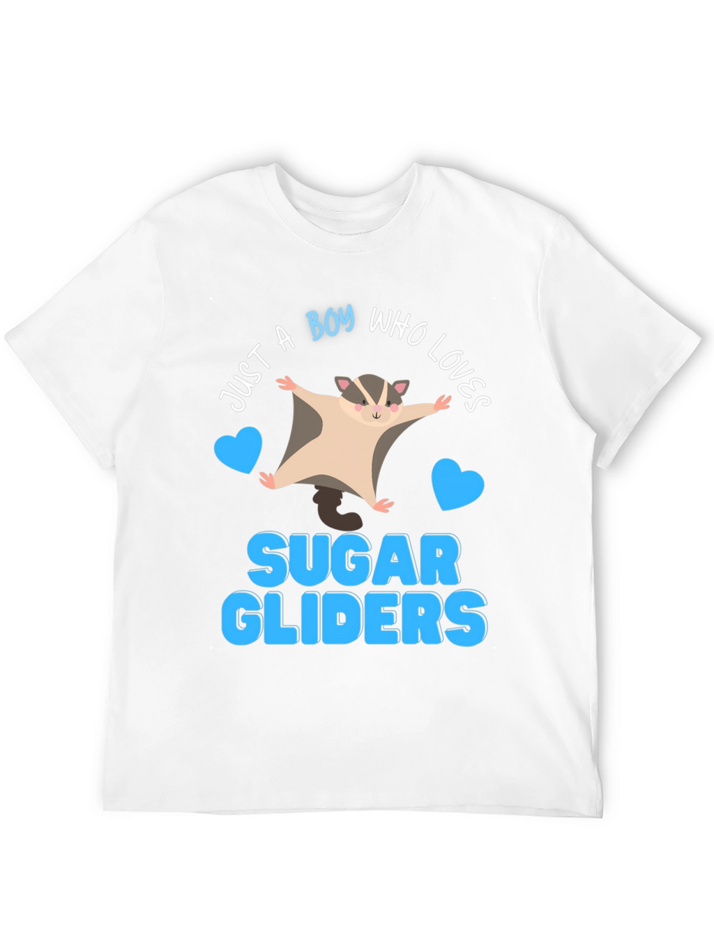Boy Who Loves Sugar Gliders T-Shirt