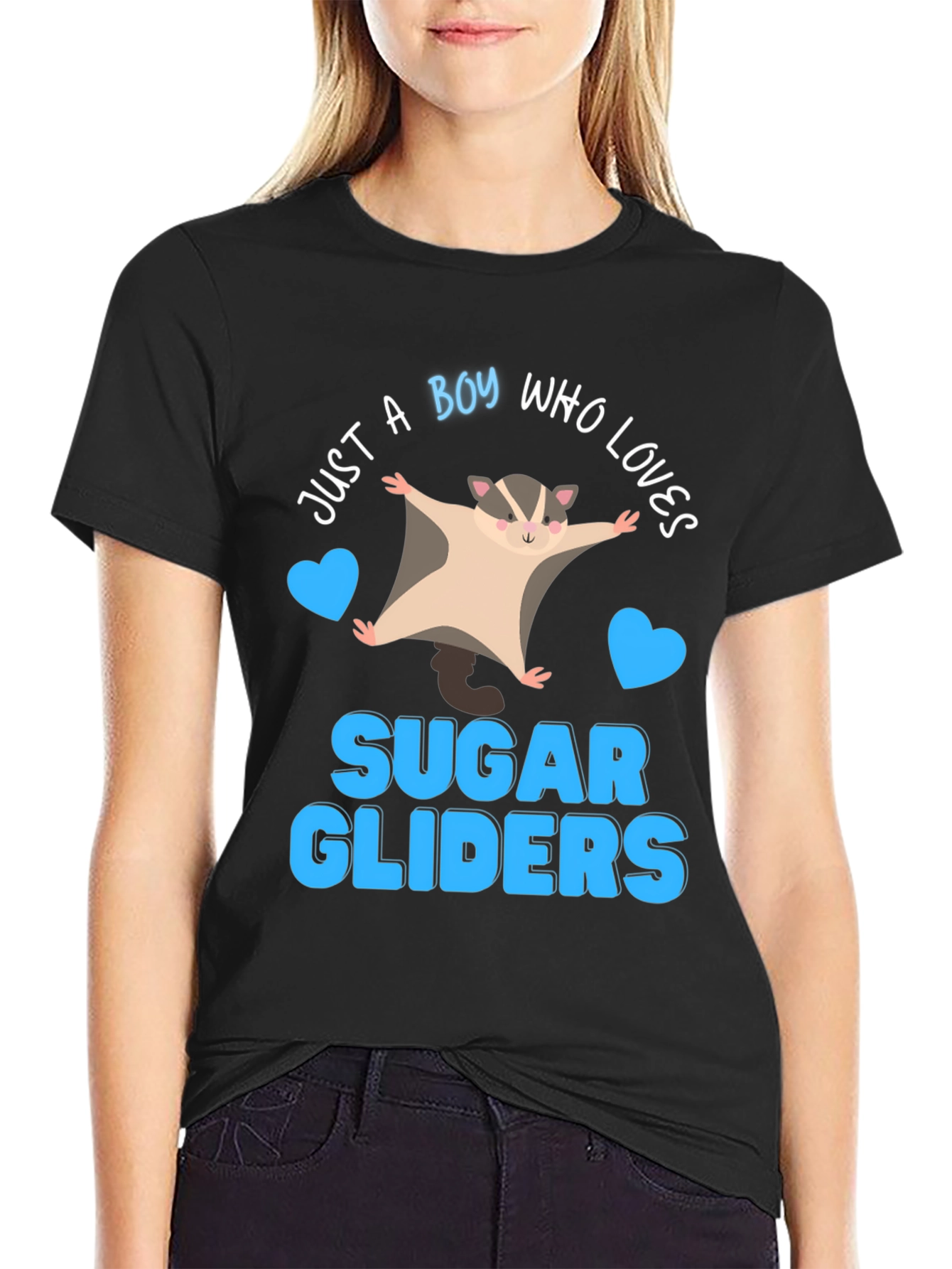 Boy Who Loves Sugar Gliders T-Shirt
