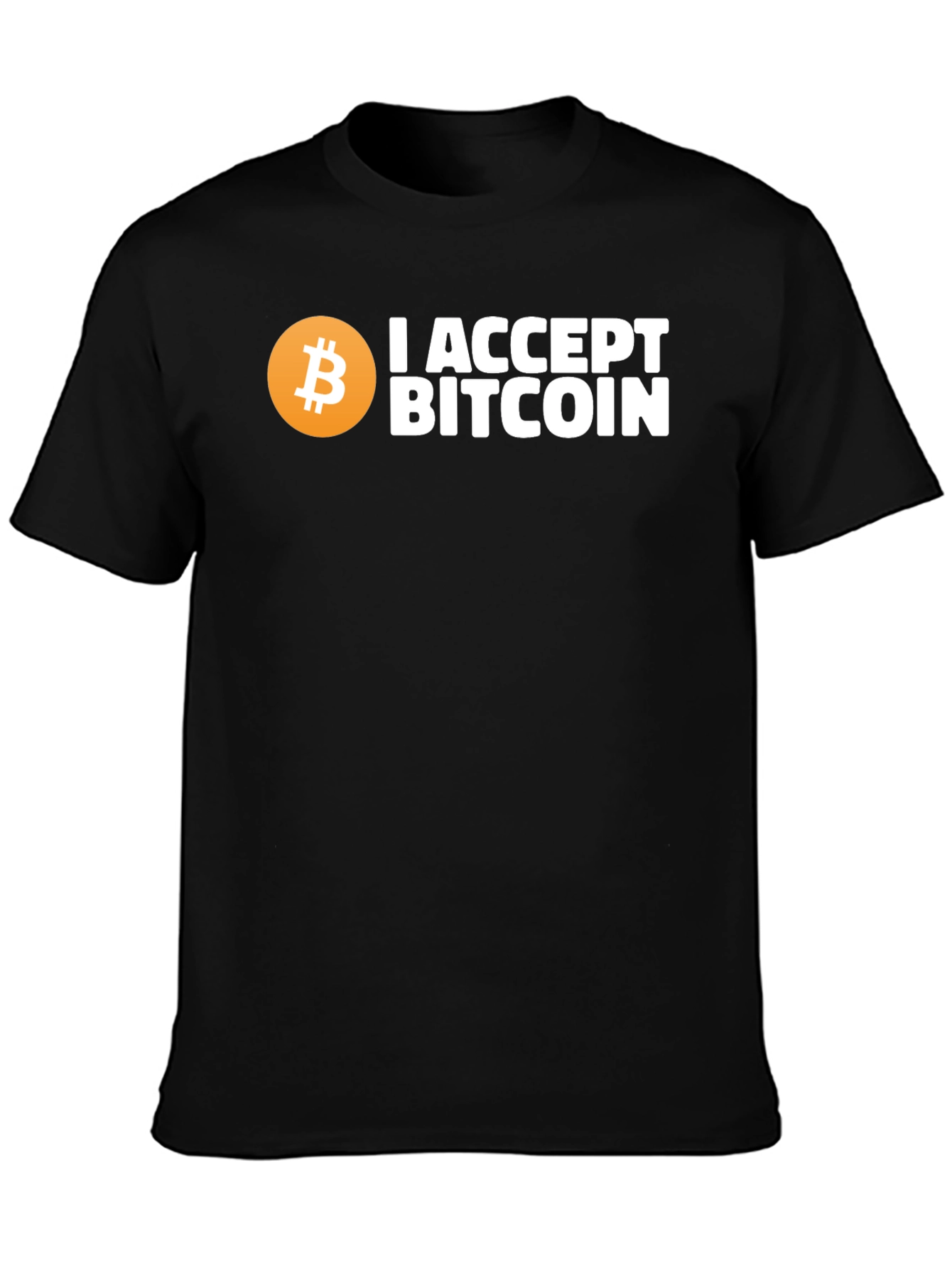 I Accept Bitcoin Crypto T-Shirt