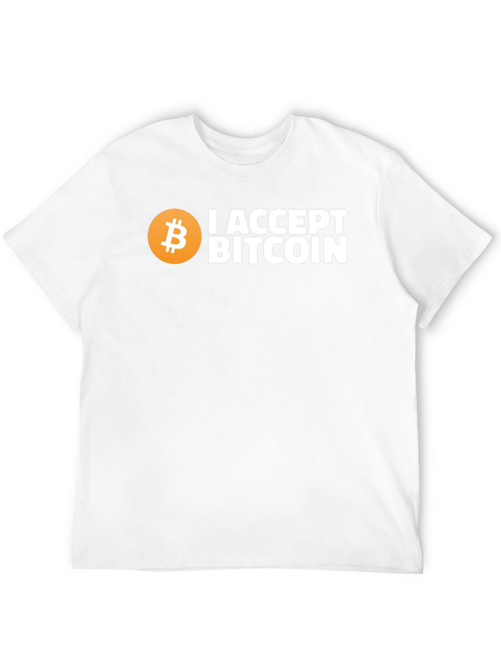 I Accept Bitcoin Crypto T-Shirt