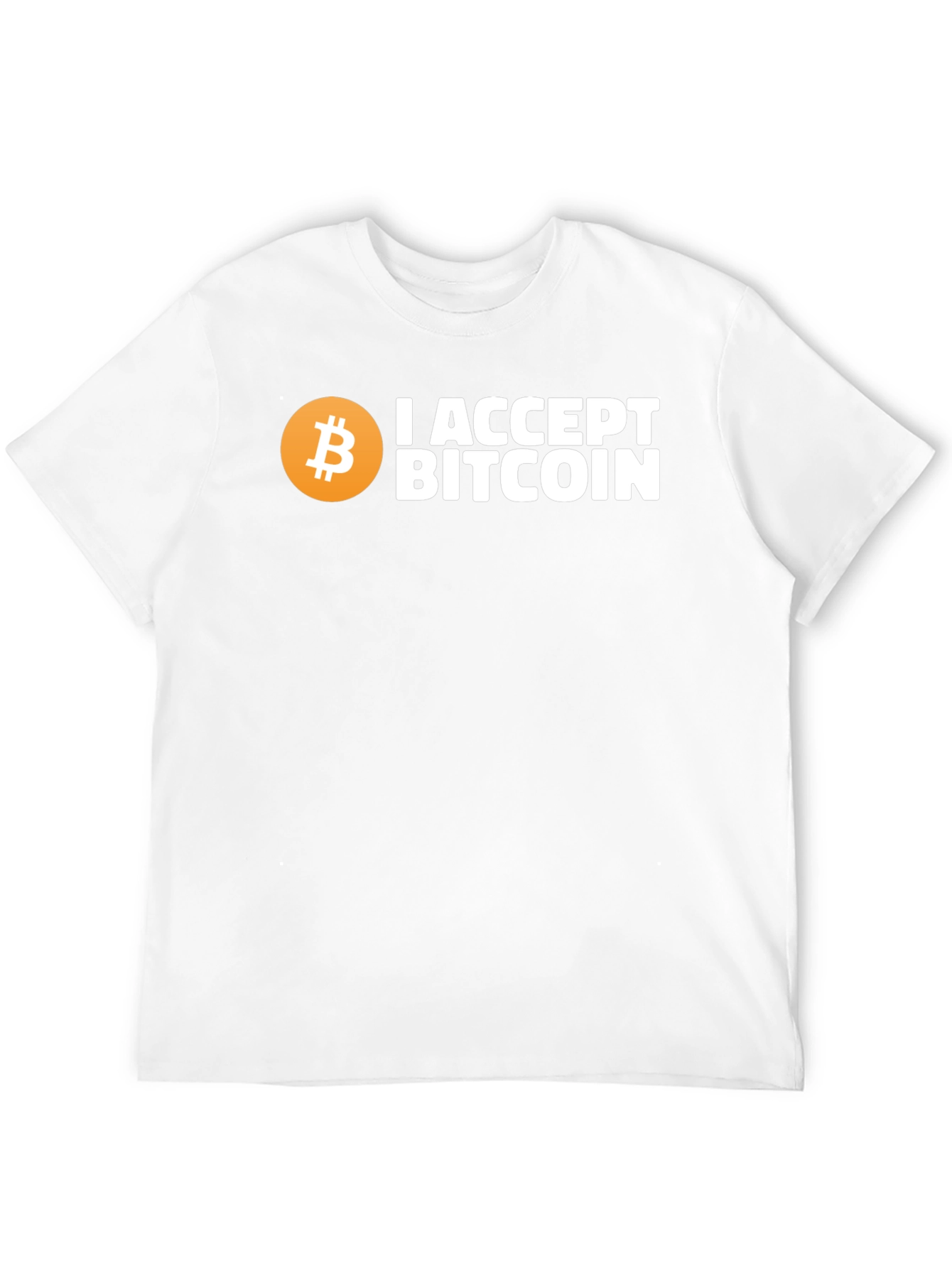 I Accept Bitcoin Crypto T-Shirt