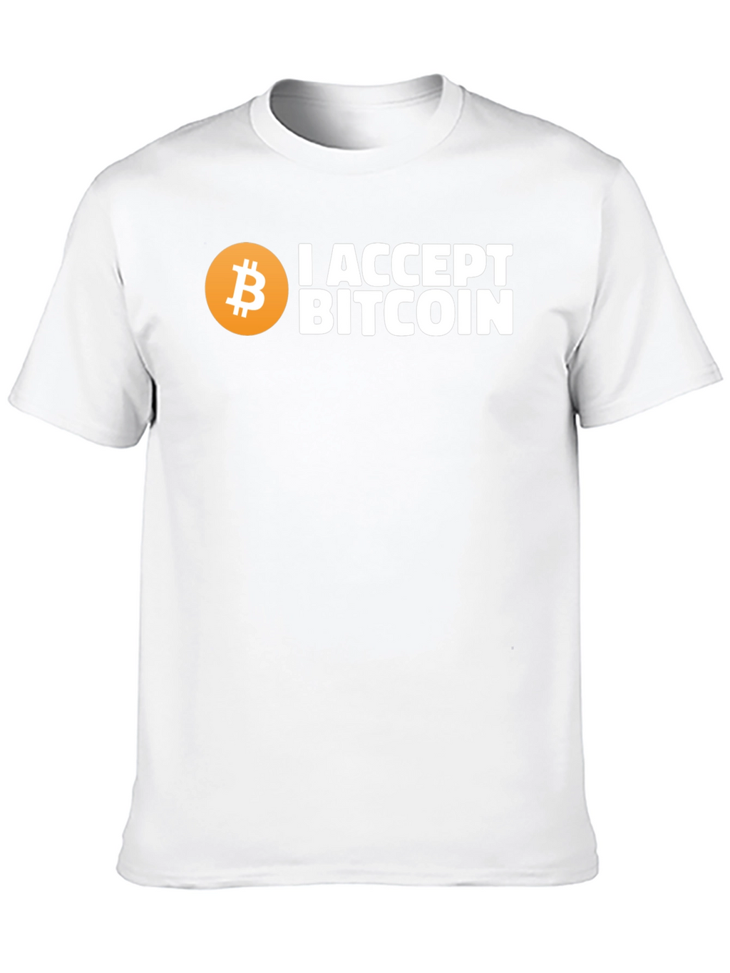 I Accept Bitcoin Crypto T-Shirt