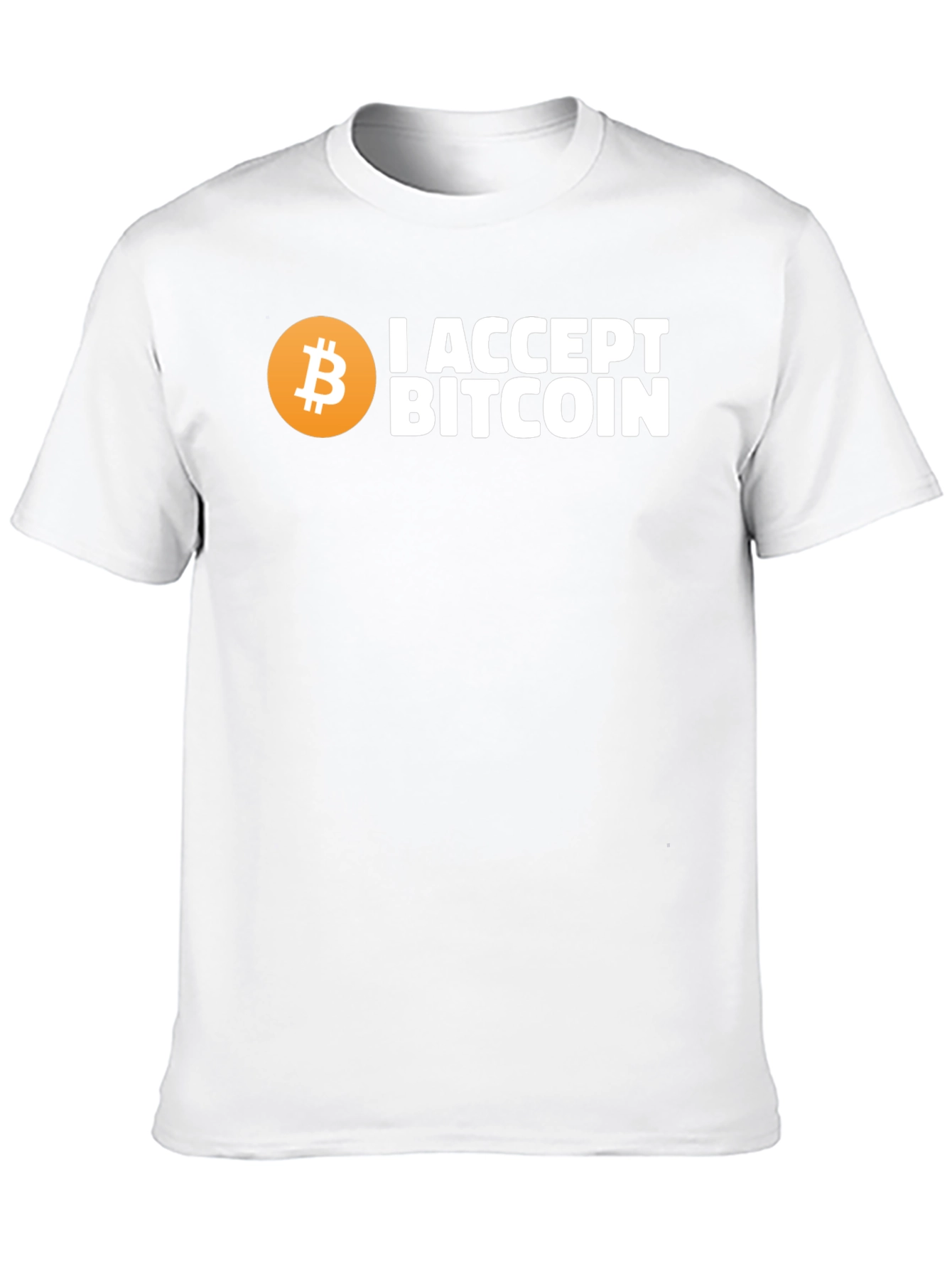 I Accept Bitcoin Crypto T-Shirt