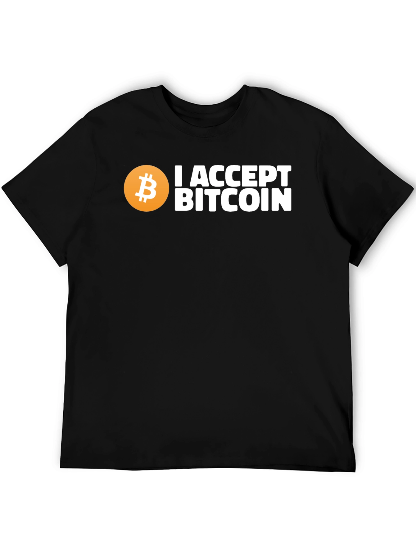 I Accept Bitcoin Crypto T-Shirt