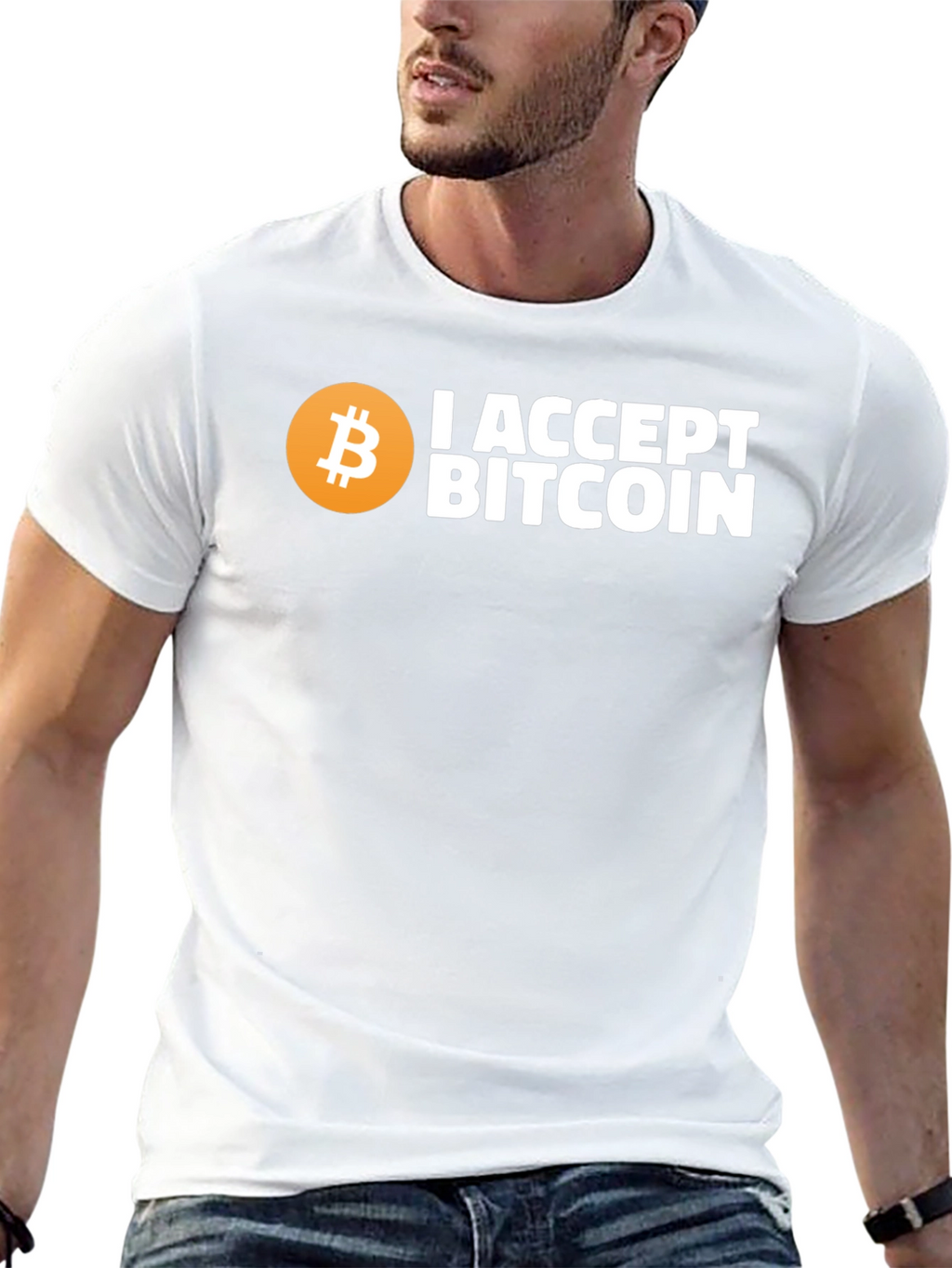 I Accept Bitcoin Crypto T-Shirt