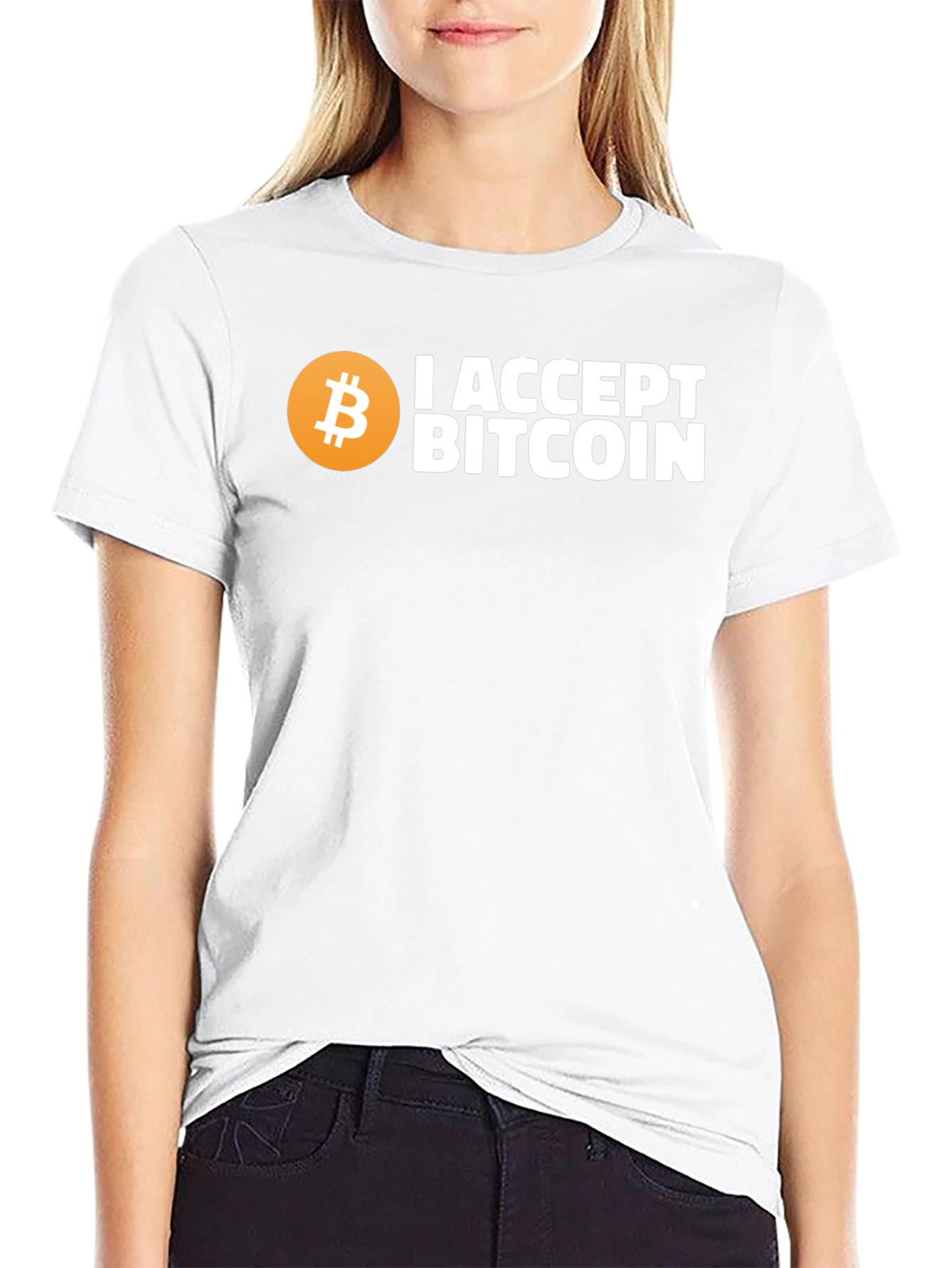 I Accept Bitcoin Crypto T-Shirt