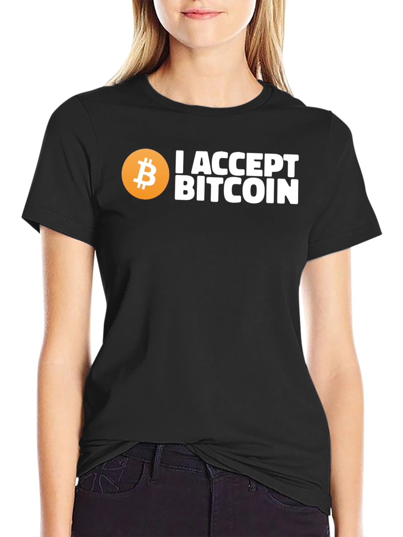 I Accept Bitcoin Crypto T-Shirt
