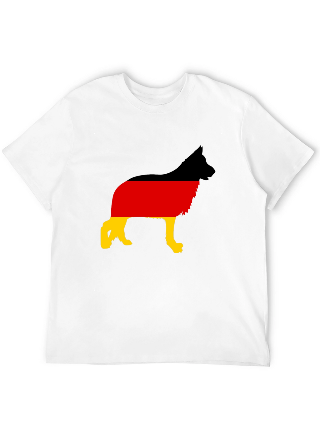 German Shepherd Flag T-Shirt - Deutschland Dog Tee