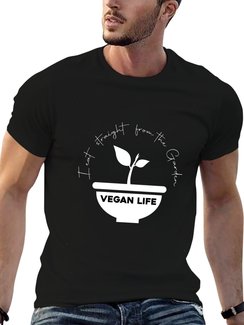 Vegan Life T-Shirt - Straight from the Garden
