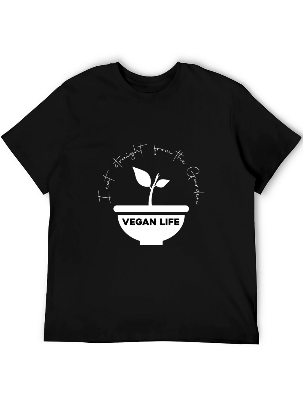 Vegan Life T-Shirt - Straight from the Garden
