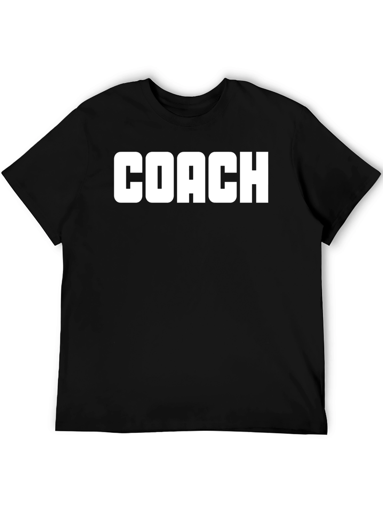 Coach Graphic Tee - Comfortable Cotton Crew Neck T-Shirt