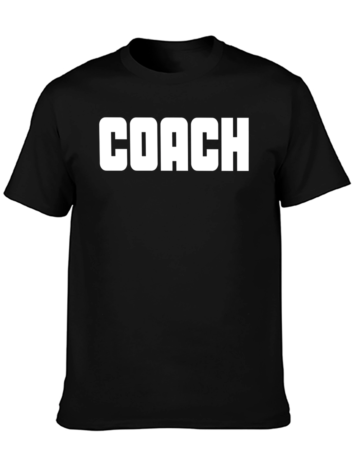 Coach Graphic Tee - Comfortable Cotton Crew Neck T-Shirt