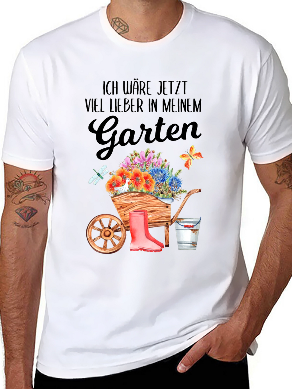 Gardeners Dream T-Shirt - In My Garden Graphic Tee