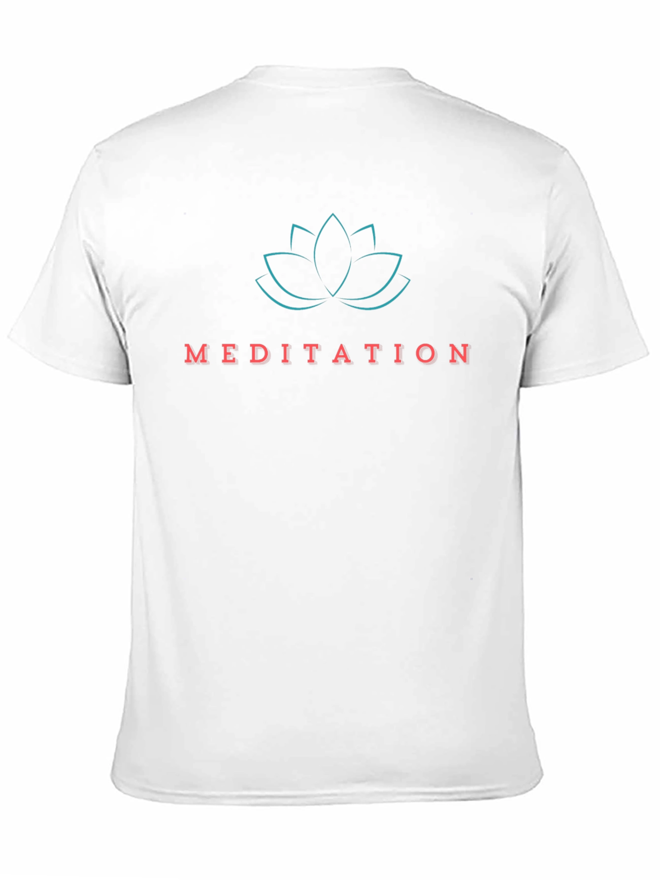 Meditation Lotus Graphic T-Shirt - Relax and Center