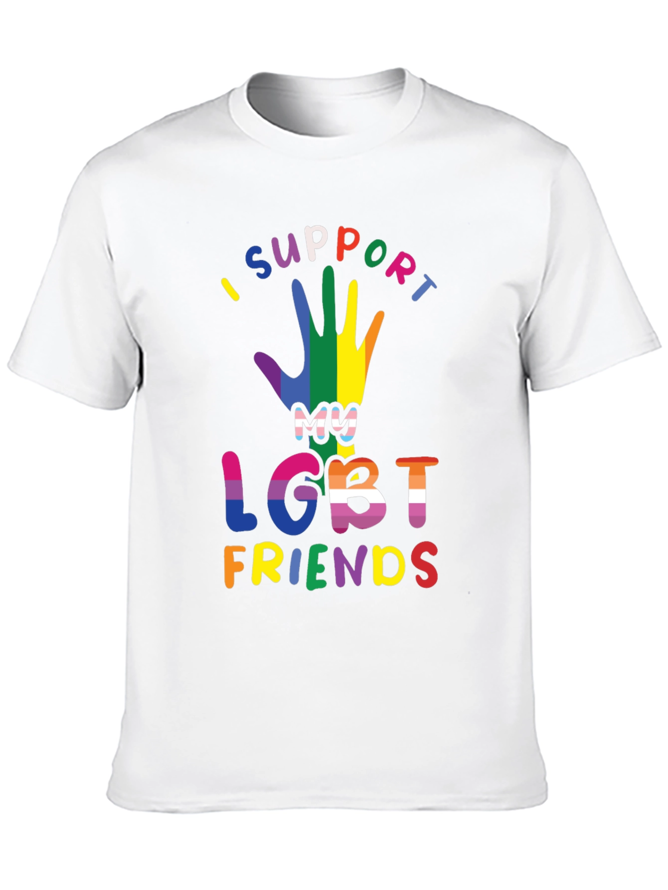 I Support My LGBT Friends T-Shirt