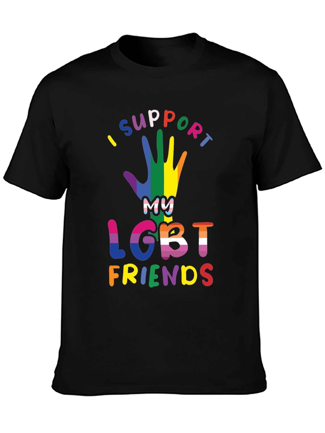 I Support My LGBT Friends T-Shirt