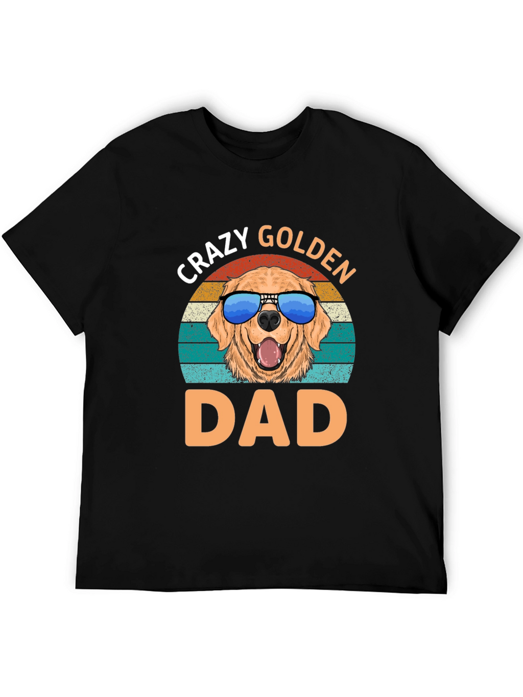 Crazy Golden Dad T-Shirt