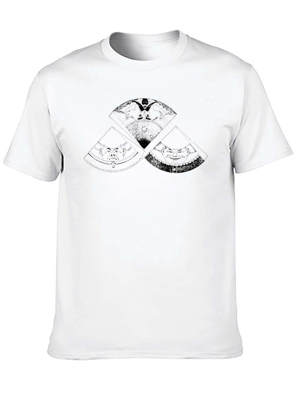 Black Graphic Tee - Unique Fan Design