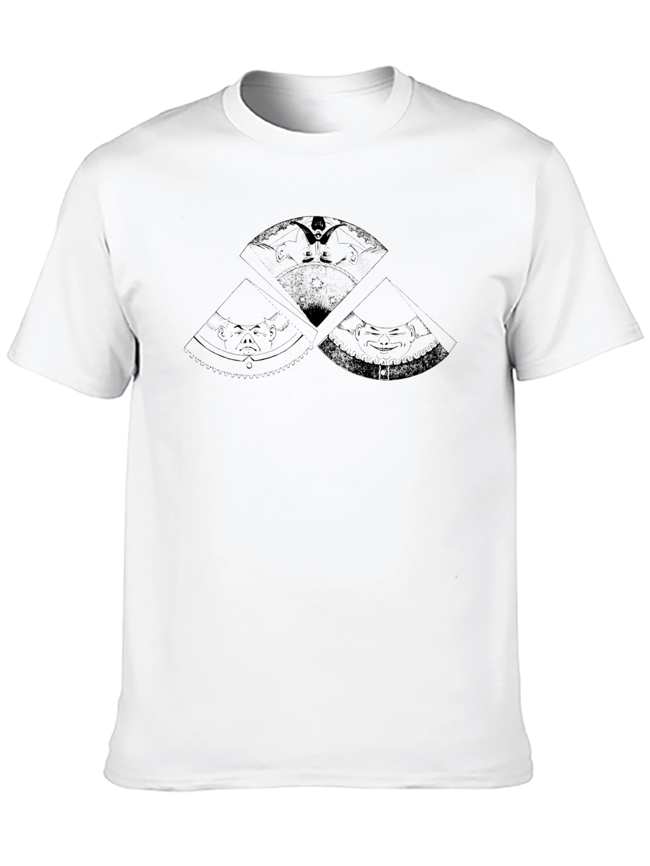 Black Graphic Tee - Unique Fan Design