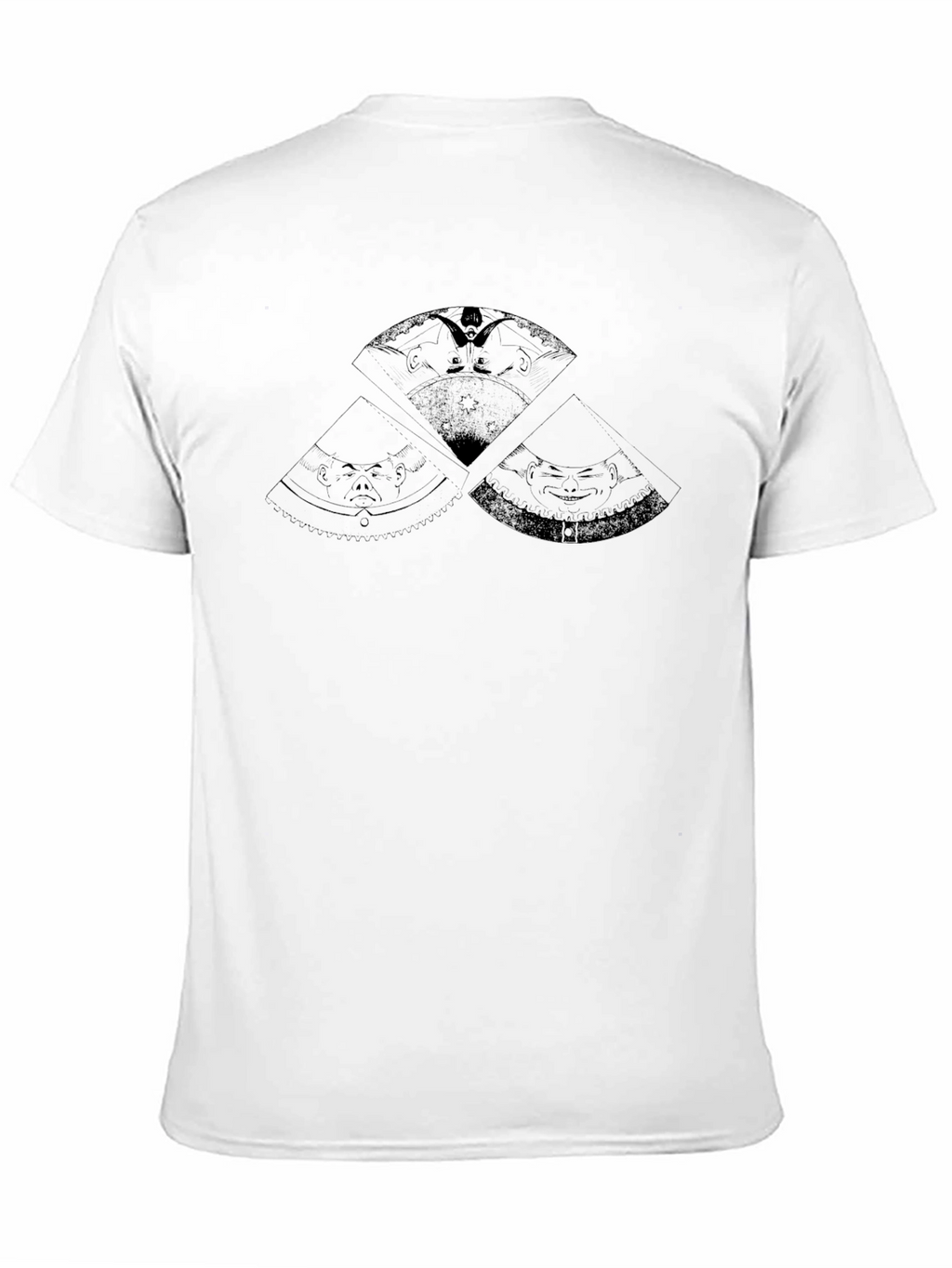 Black Graphic Tee - Unique Fan Design