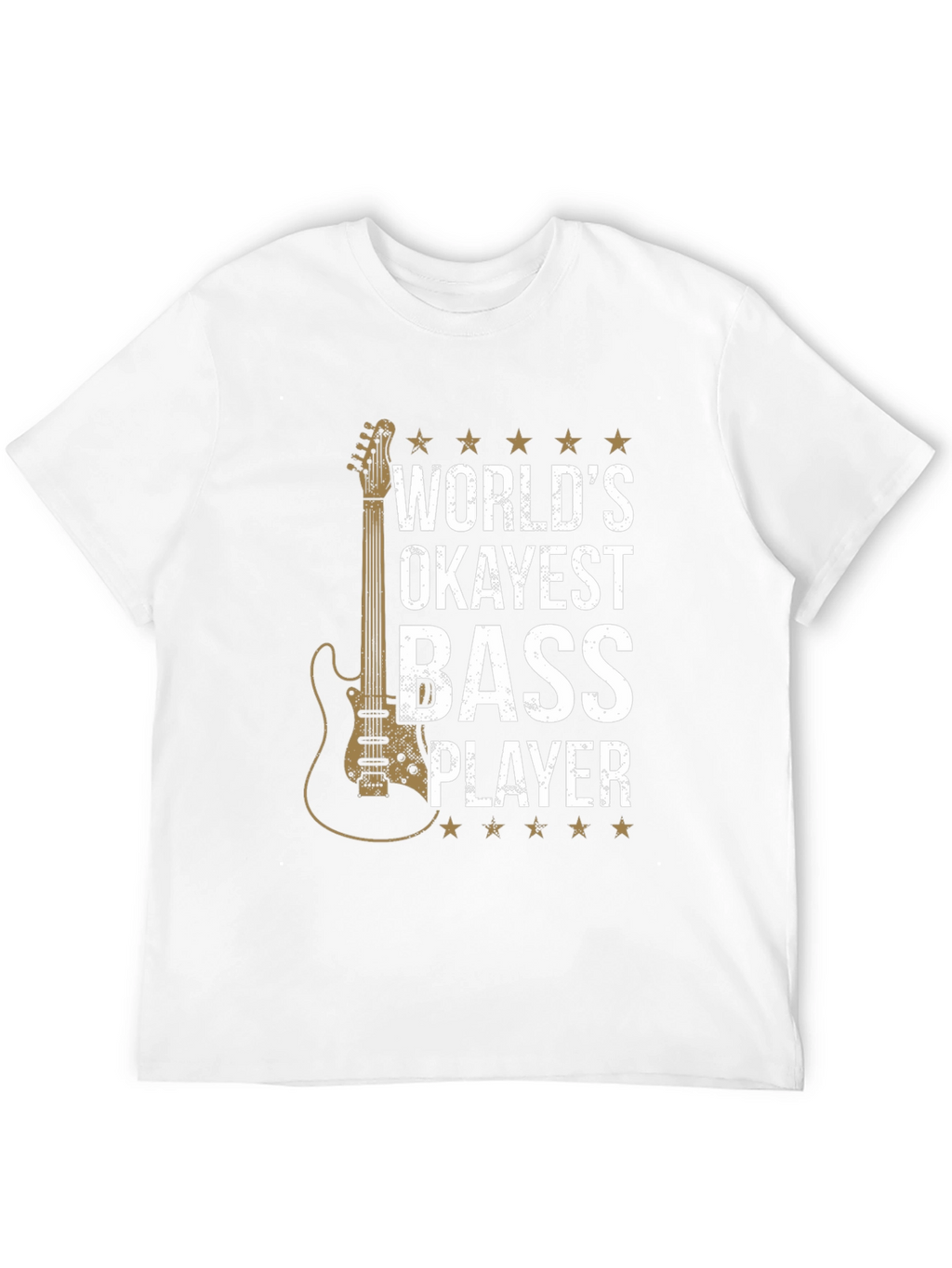 Worlds Okayest Bass Player T-Shirt