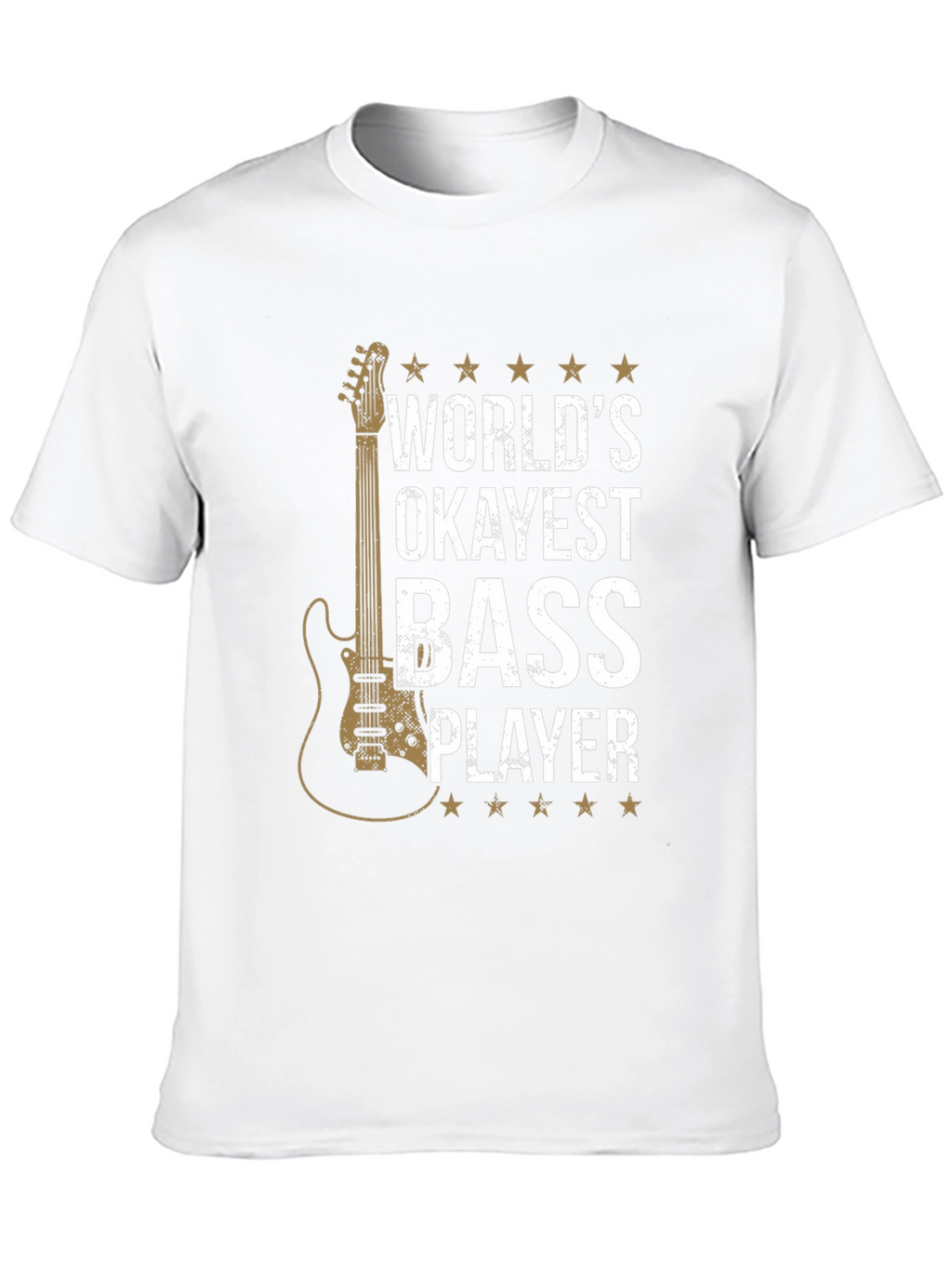 Worlds Okayest Bass Player T-Shirt