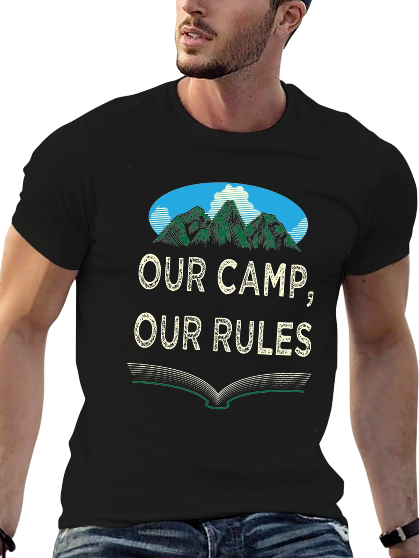 Our Camp Our Rules Graphic Tee