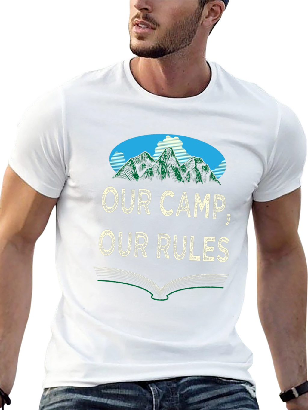 Our Camp Our Rules Graphic Tee