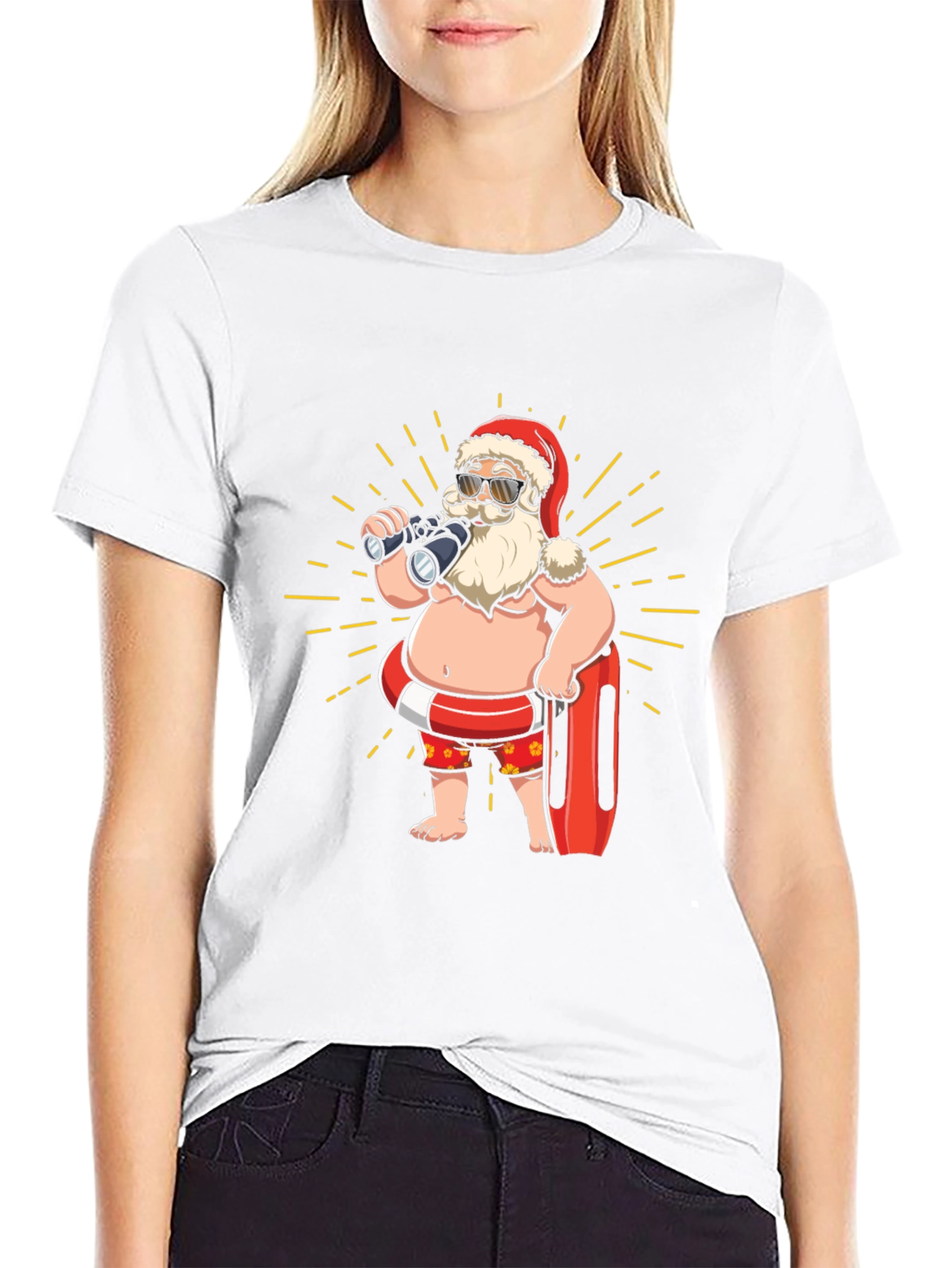 Lifeguard Santa T-Shirt