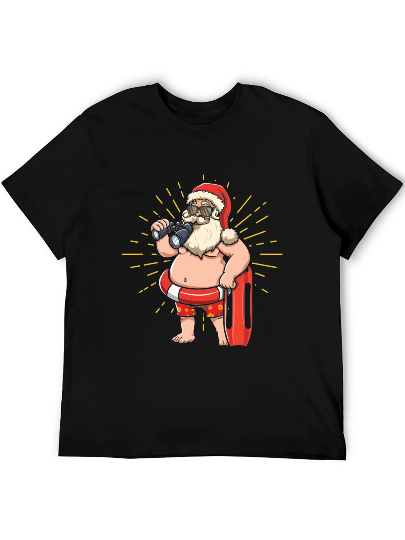 Lifeguard Santa T-Shirt