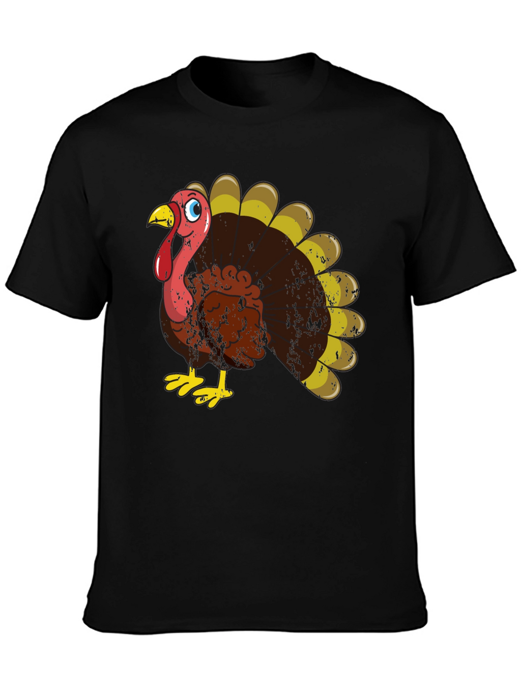 Thanksgiving Turkey Graphic T-Shirt