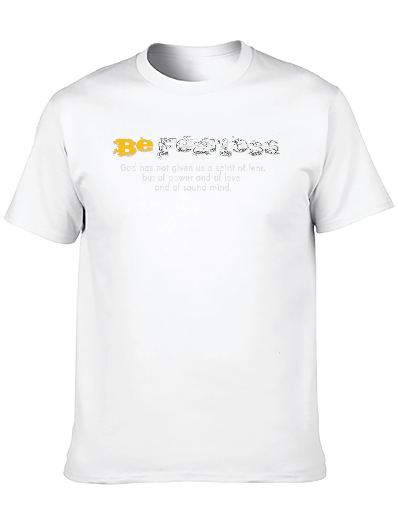 Be Fearless Christian T-Shirt - Religious Apparel