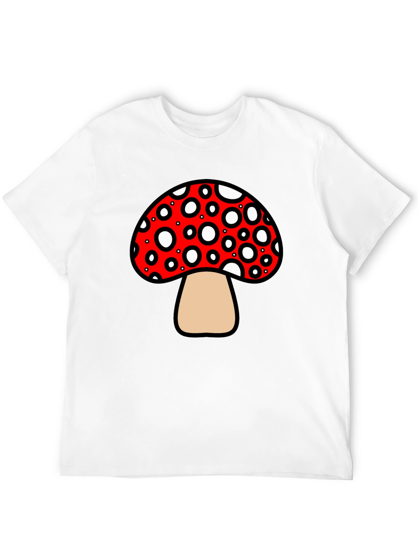Mushroom Graphic Tee - Funky and Fun