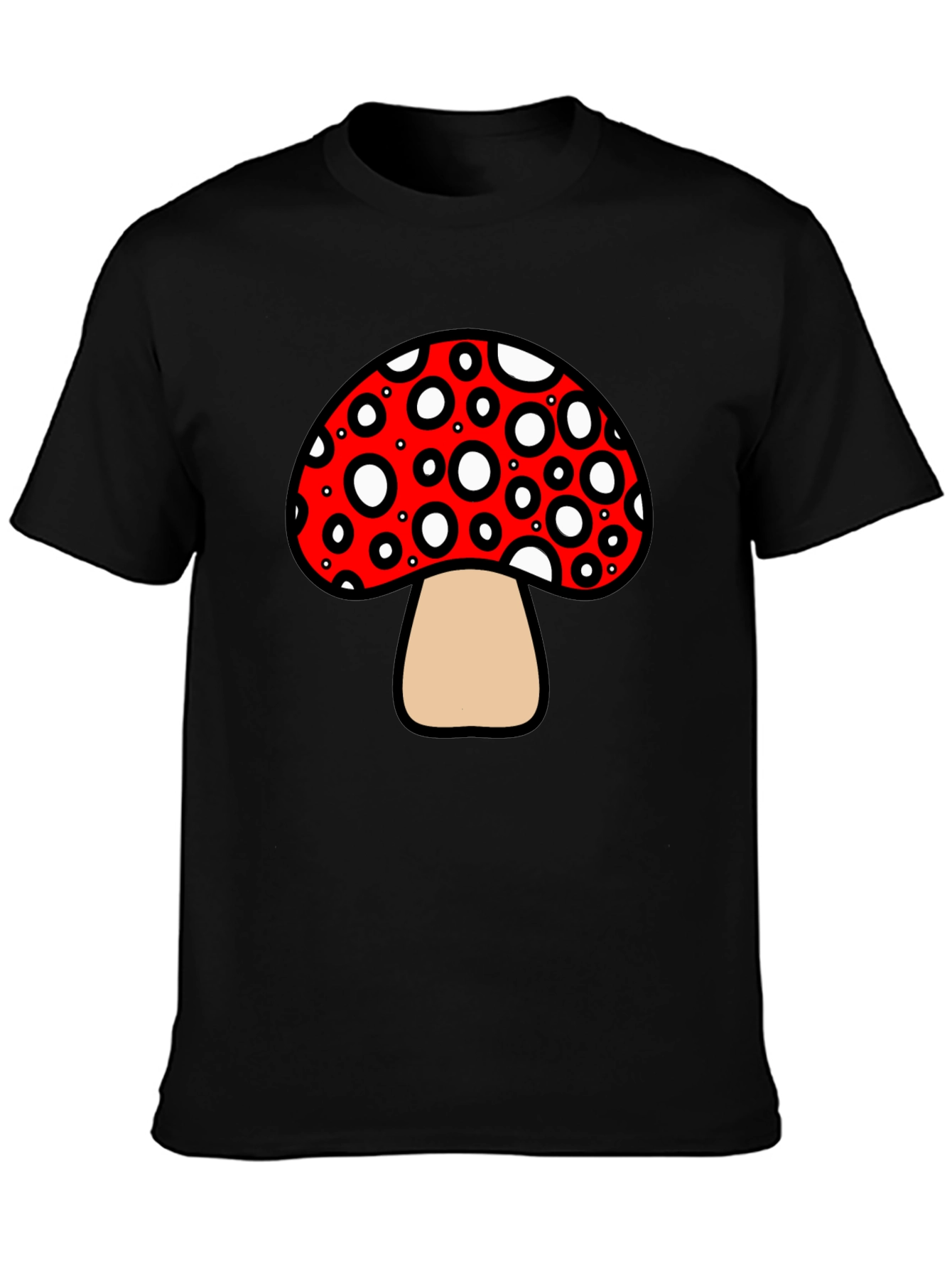 Mushroom Graphic Tee - Funky and Fun