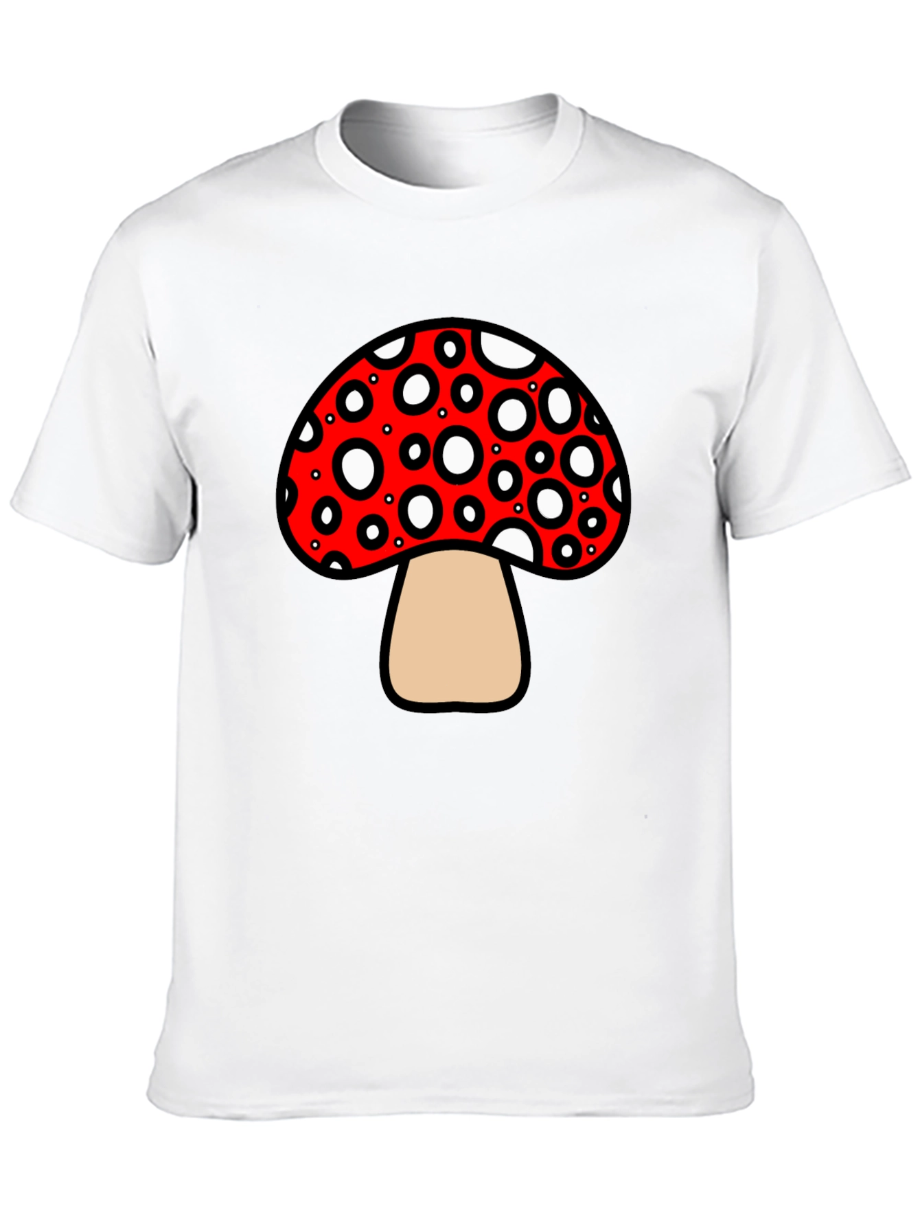 Mushroom Graphic Tee - Funky and Fun
