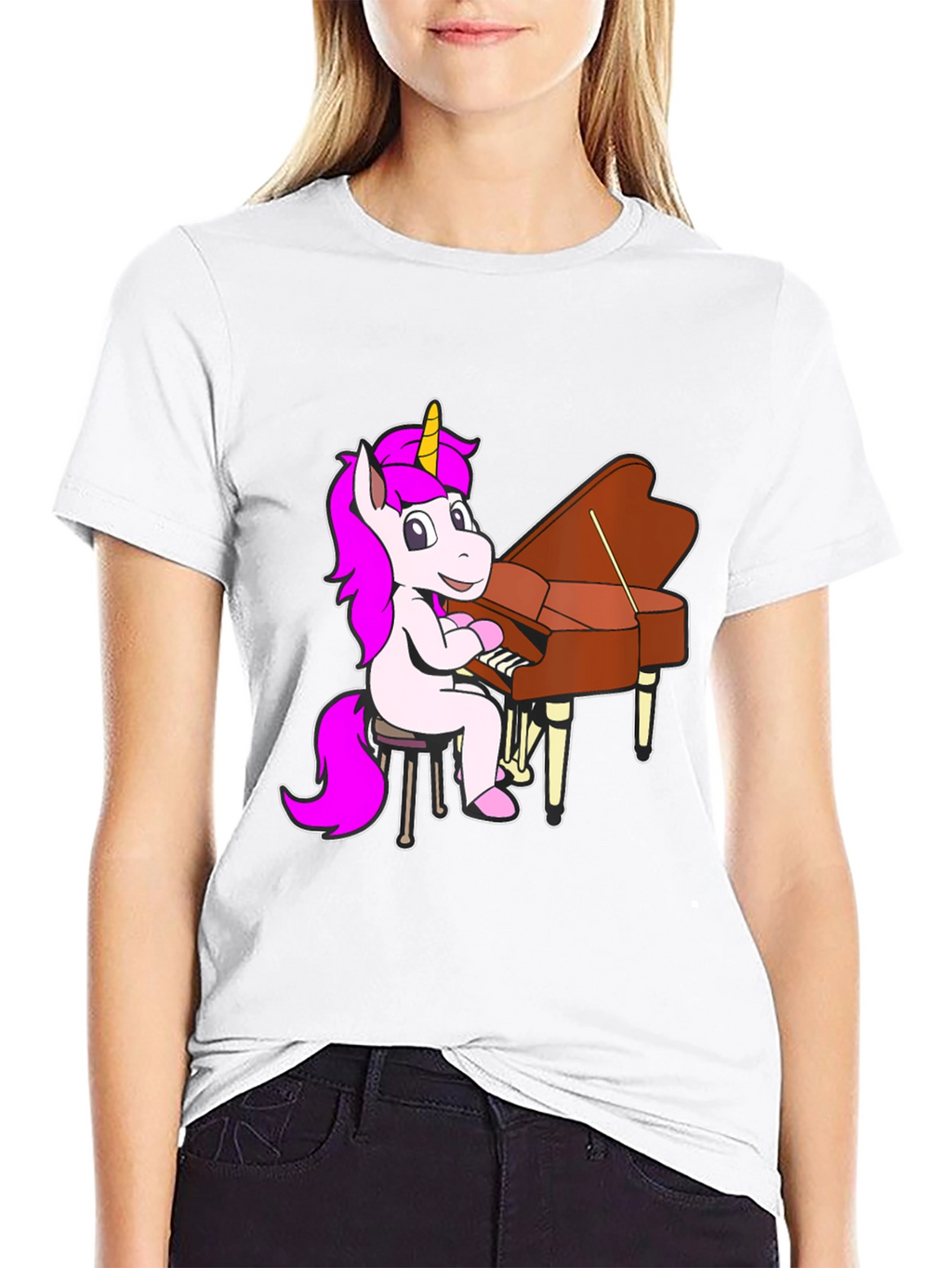 Unicorn Pianist T-Shirt