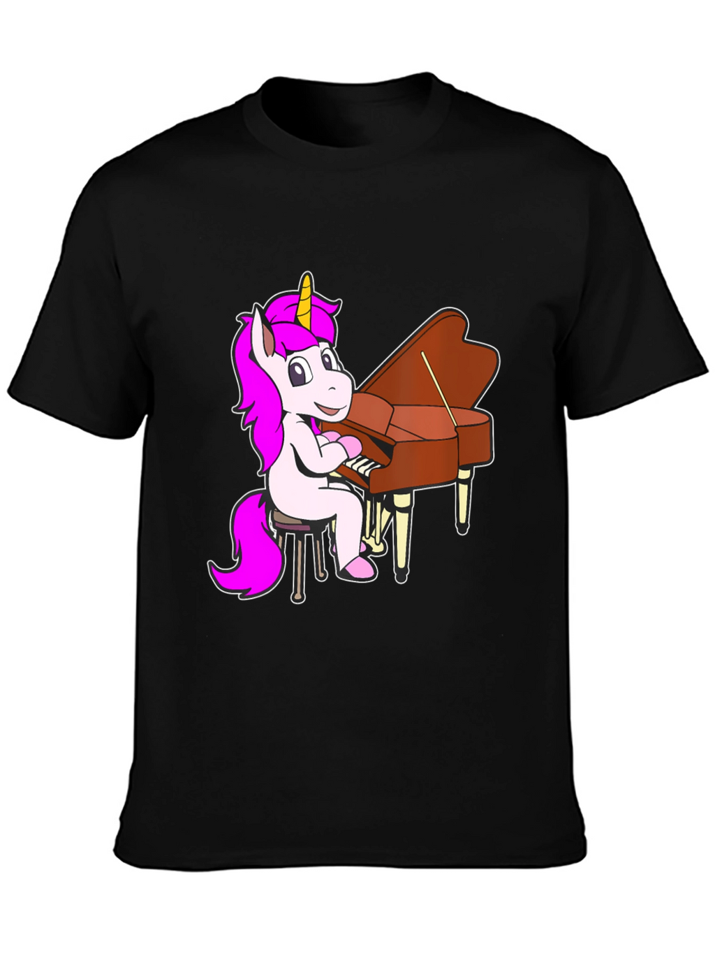 Unicorn Pianist T-Shirt