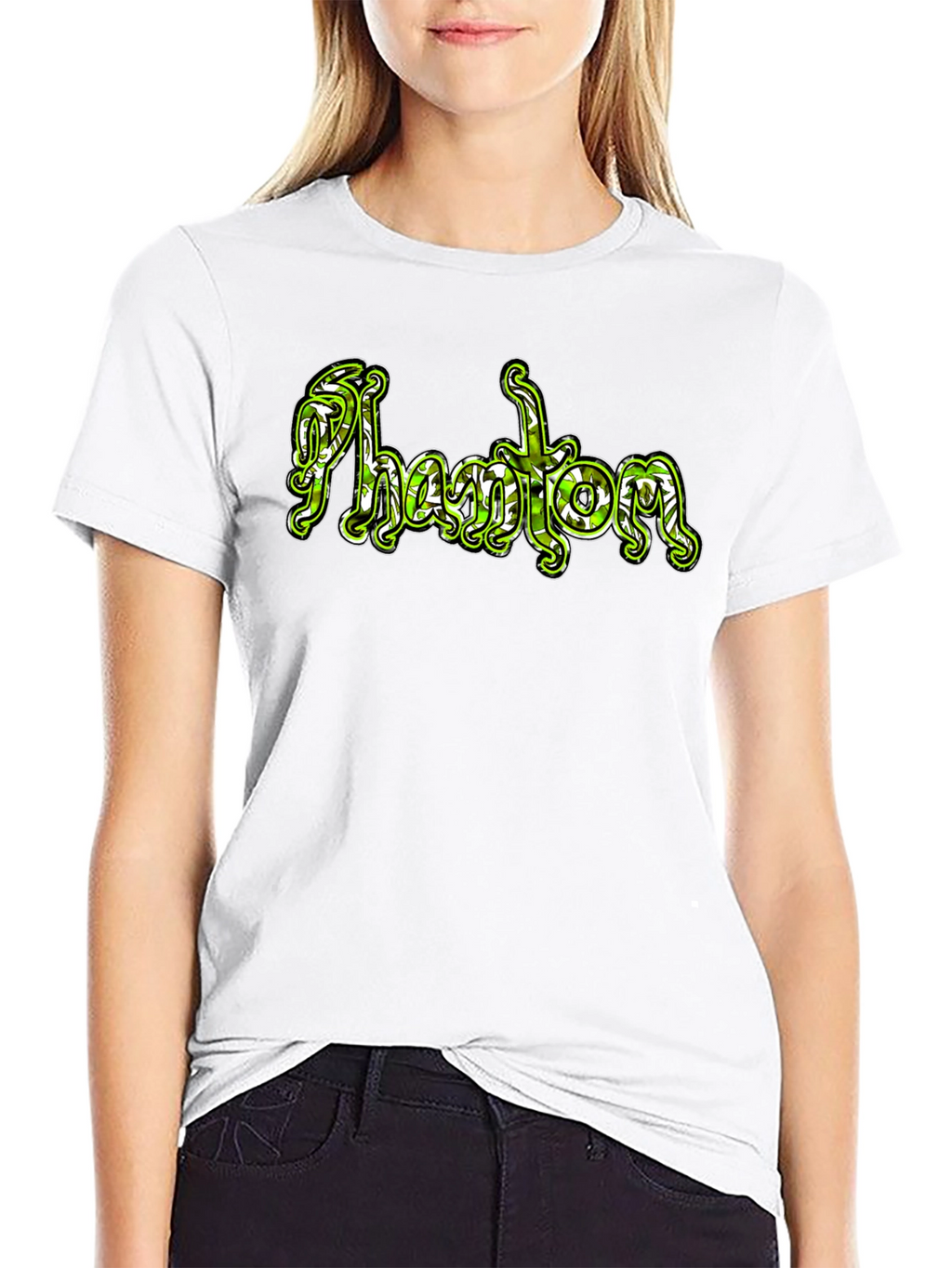 Phantom Graphic Black T-Shirt