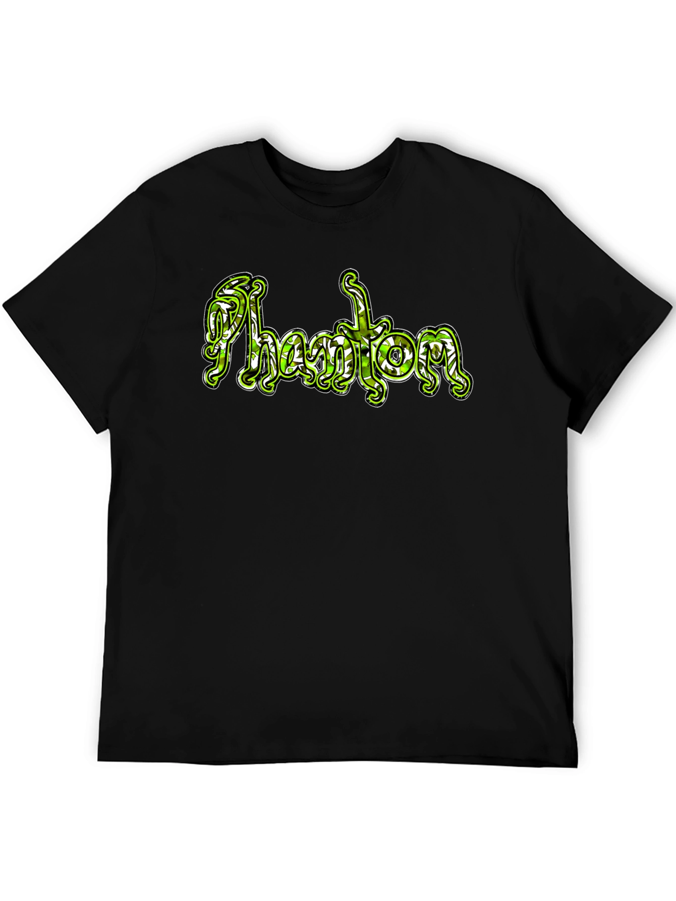 Phantom Graphic Black T-Shirt