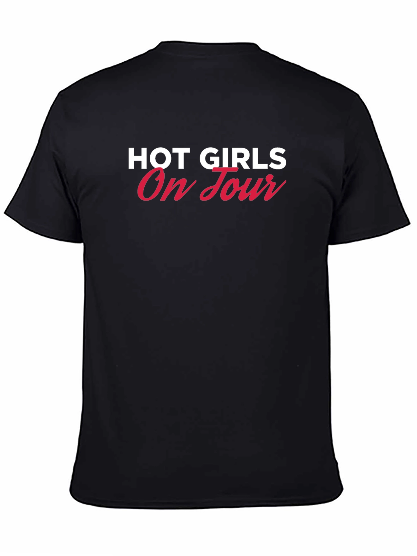 Hot Girls On Tour Black Tee