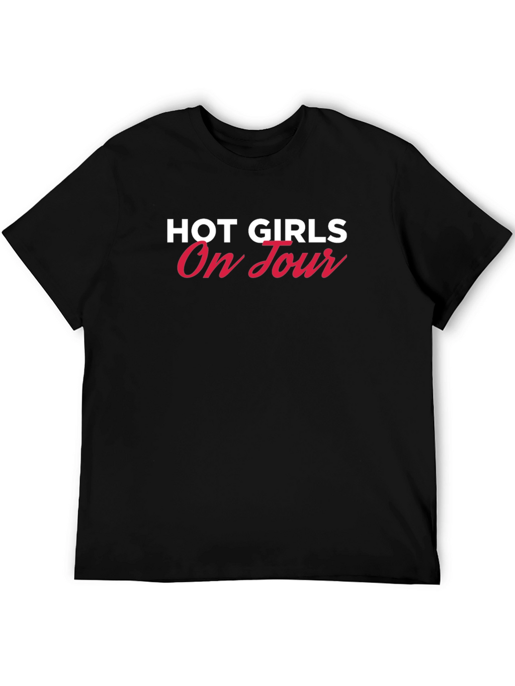 Hot Girls On Tour Black Tee