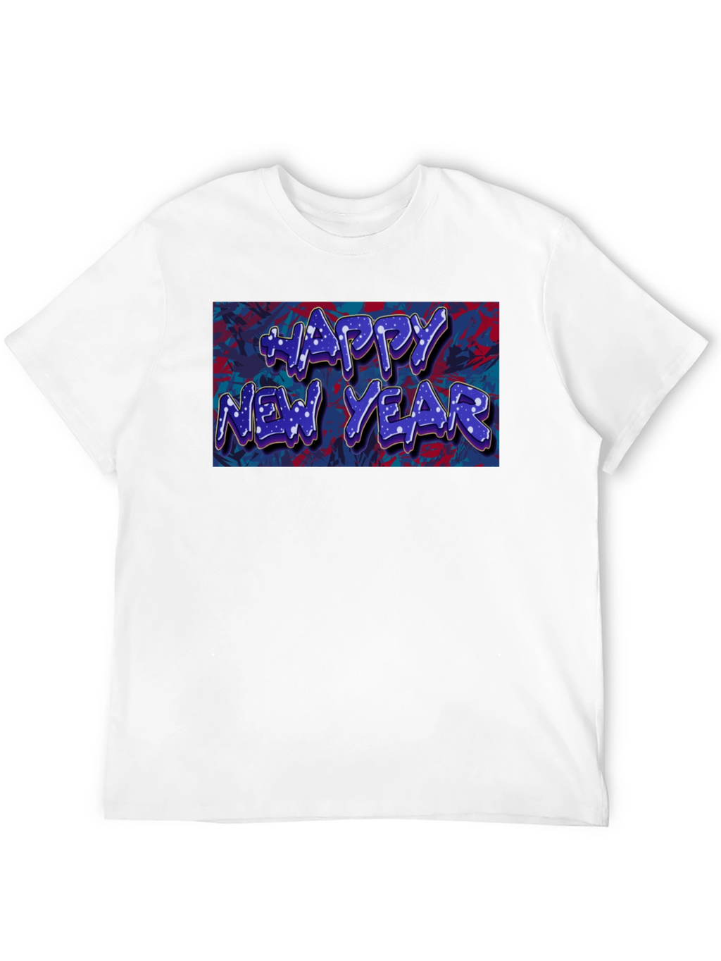Happy New Year Graphic Tee - Stylish Celebration Shirt