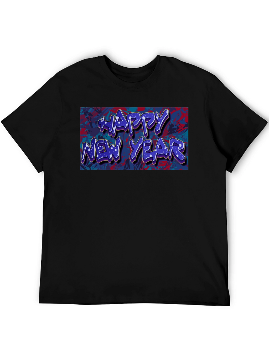 Happy New Year Graphic Tee - Stylish Celebration Shirt