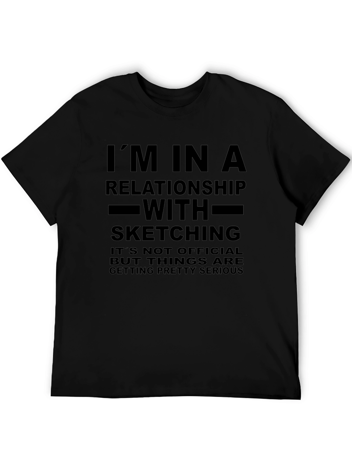 Sketching Relationship T-Shirt - Artist Apparel
