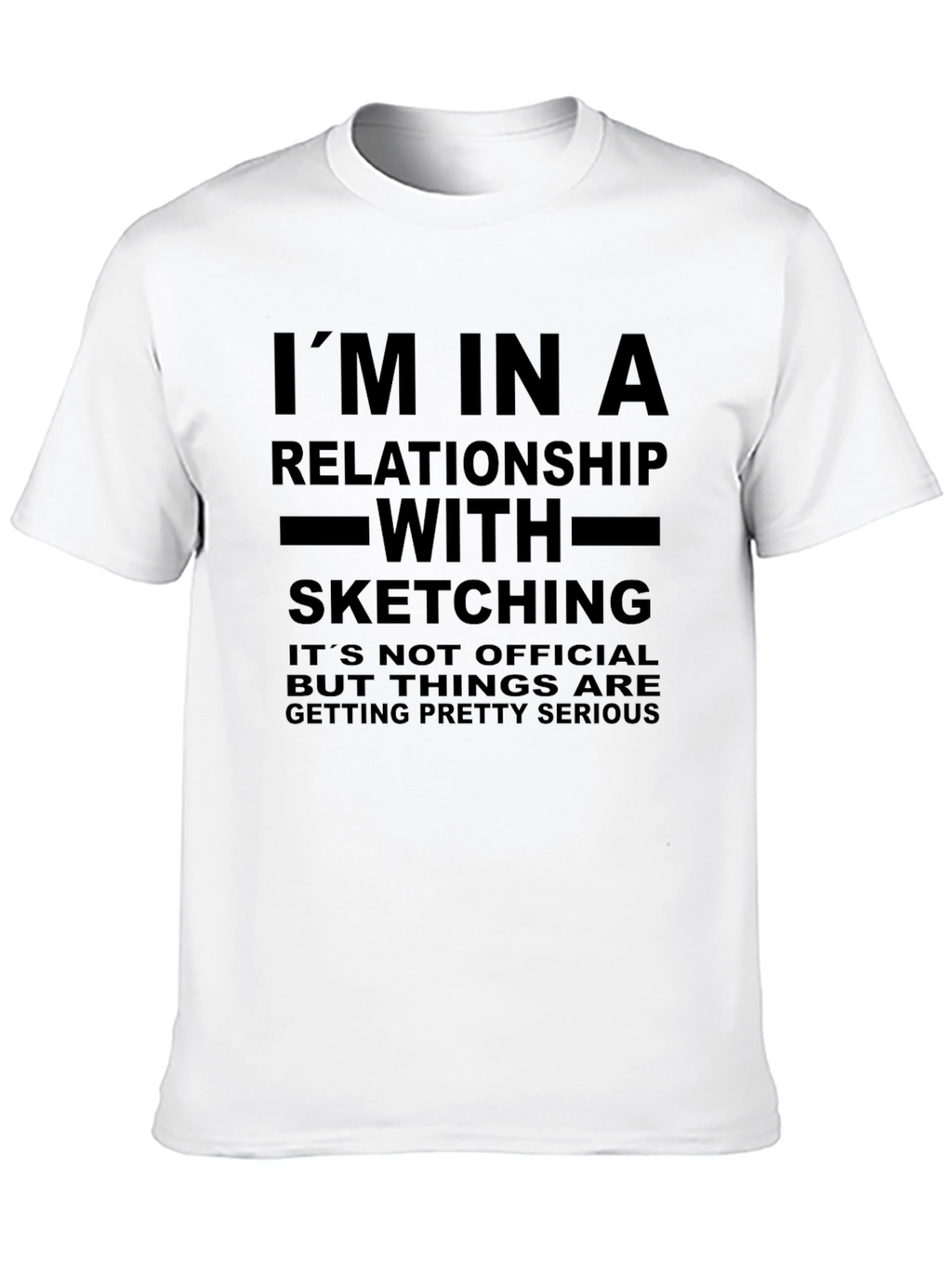 Sketching Relationship T-Shirt - Artist Apparel