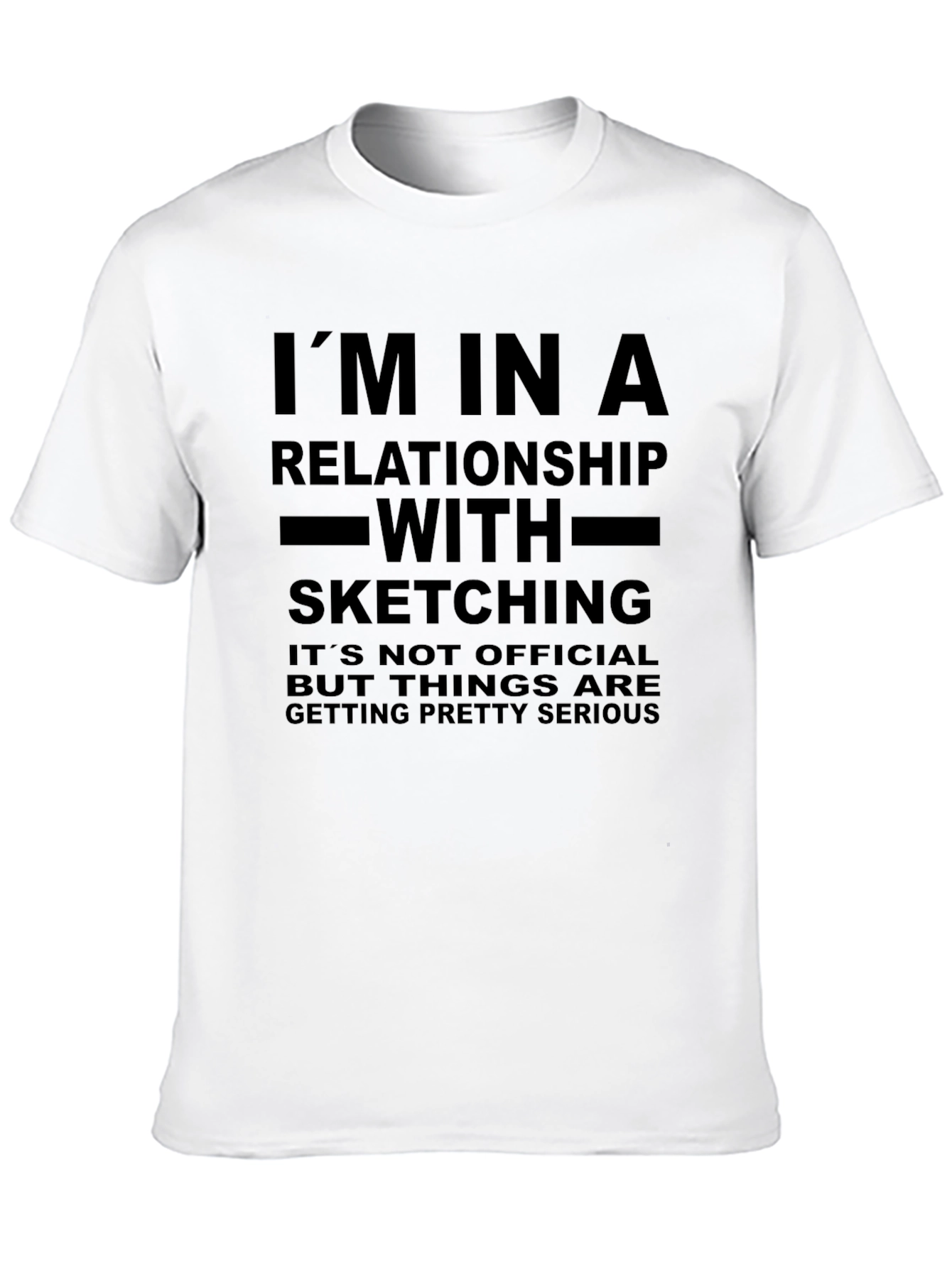 Sketching Relationship T-Shirt - Artist Apparel