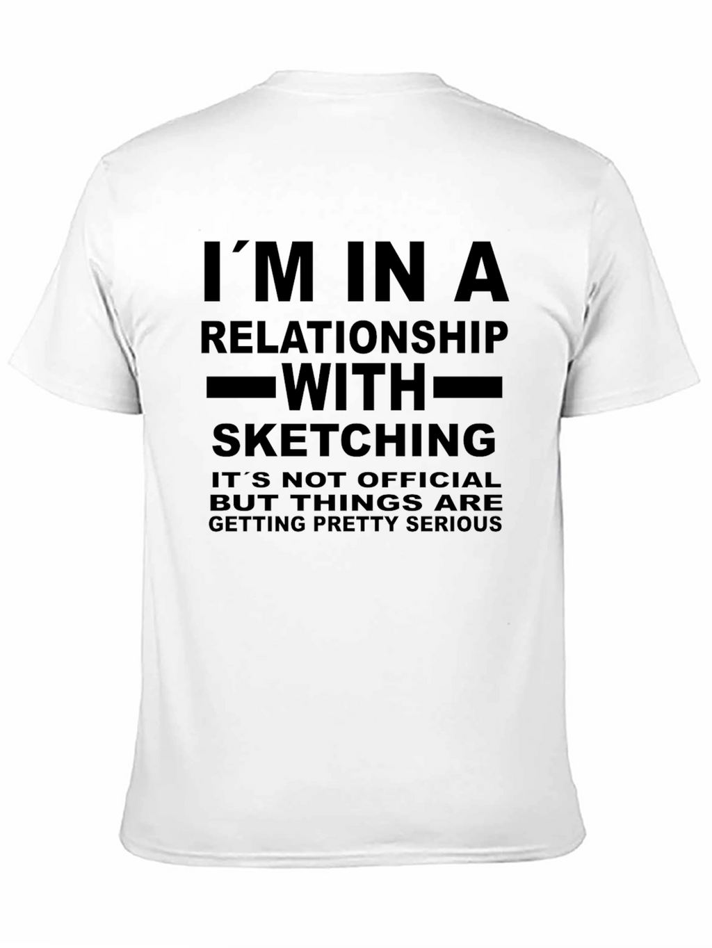 Sketching Relationship T-Shirt - Artist Apparel